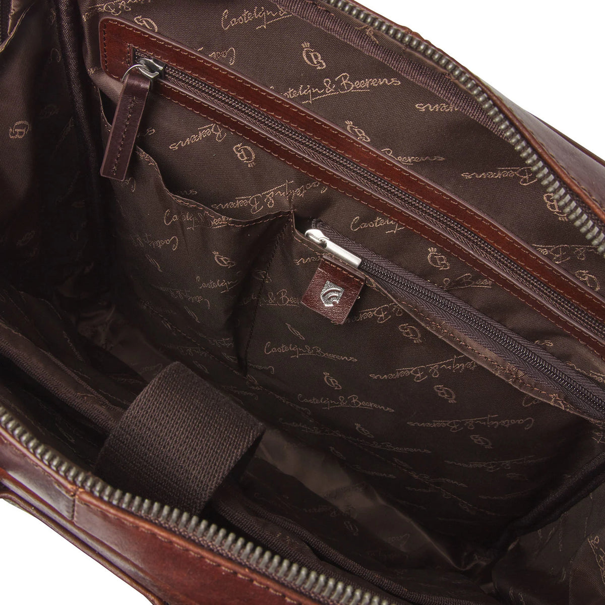 Castelijn & Beerens Rien PC-sekk 15.6" RFID | Cognac