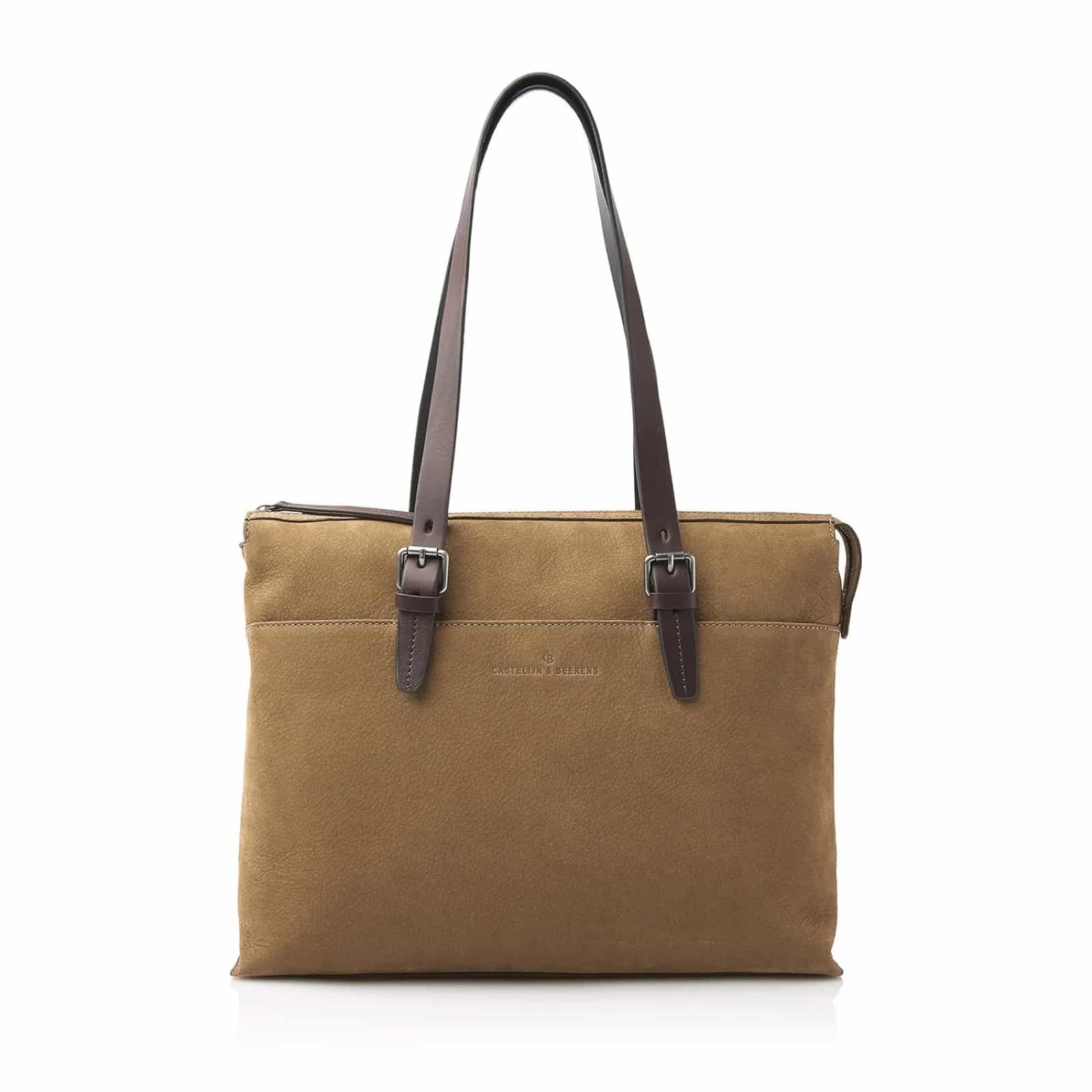 Castelijn & Beerens Veneto Nubuck Shoulderbag 15.6"