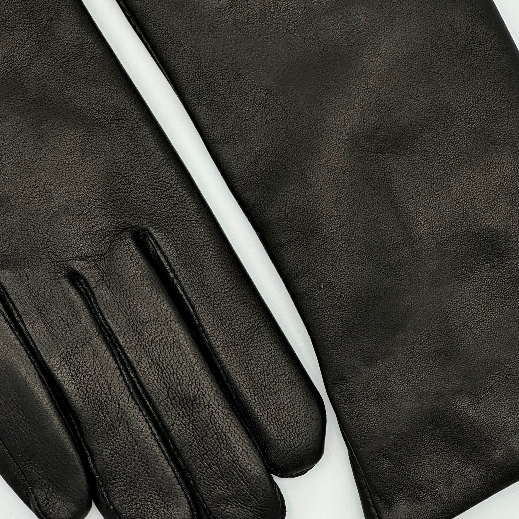Lammeskinnshansker til dame med cashmere-fôr
