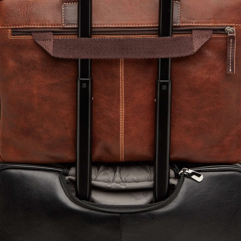 59 9473 Castelijn Beerens Sam Laptop bag light brown detaljer 3