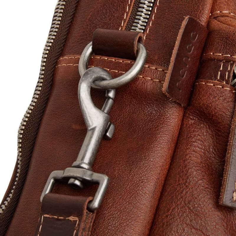 59 9473 Castelijn Beerens Sam Laptop bag light brown detaljer 4
