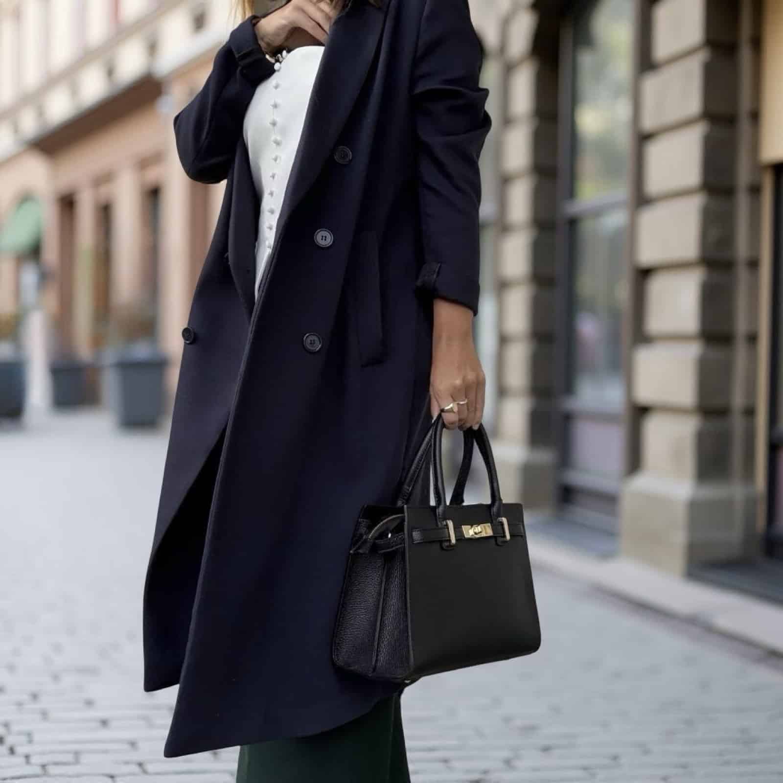 Helene Klassisk Mini Tote, sort