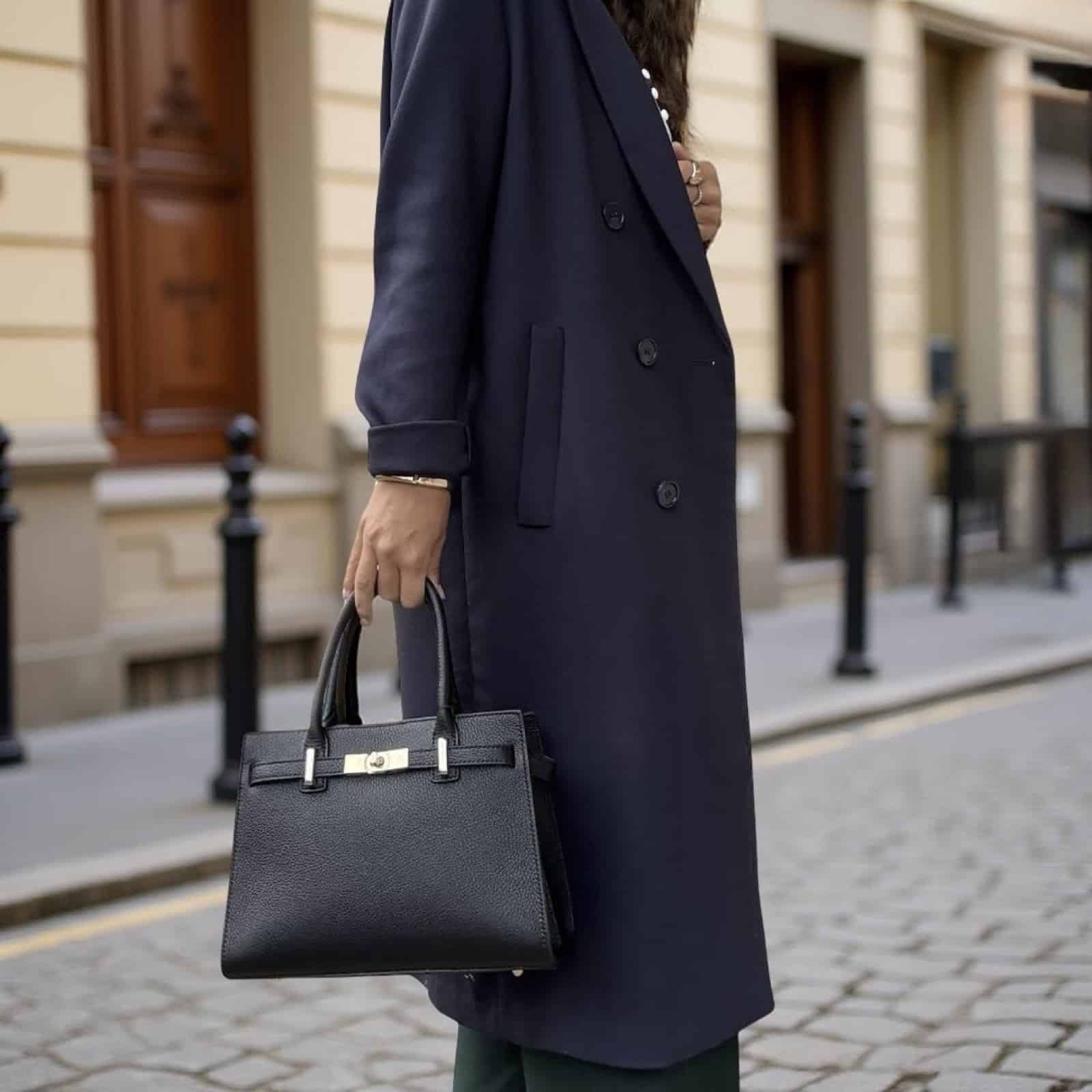 Helene Klassisk Mini Tote, sort