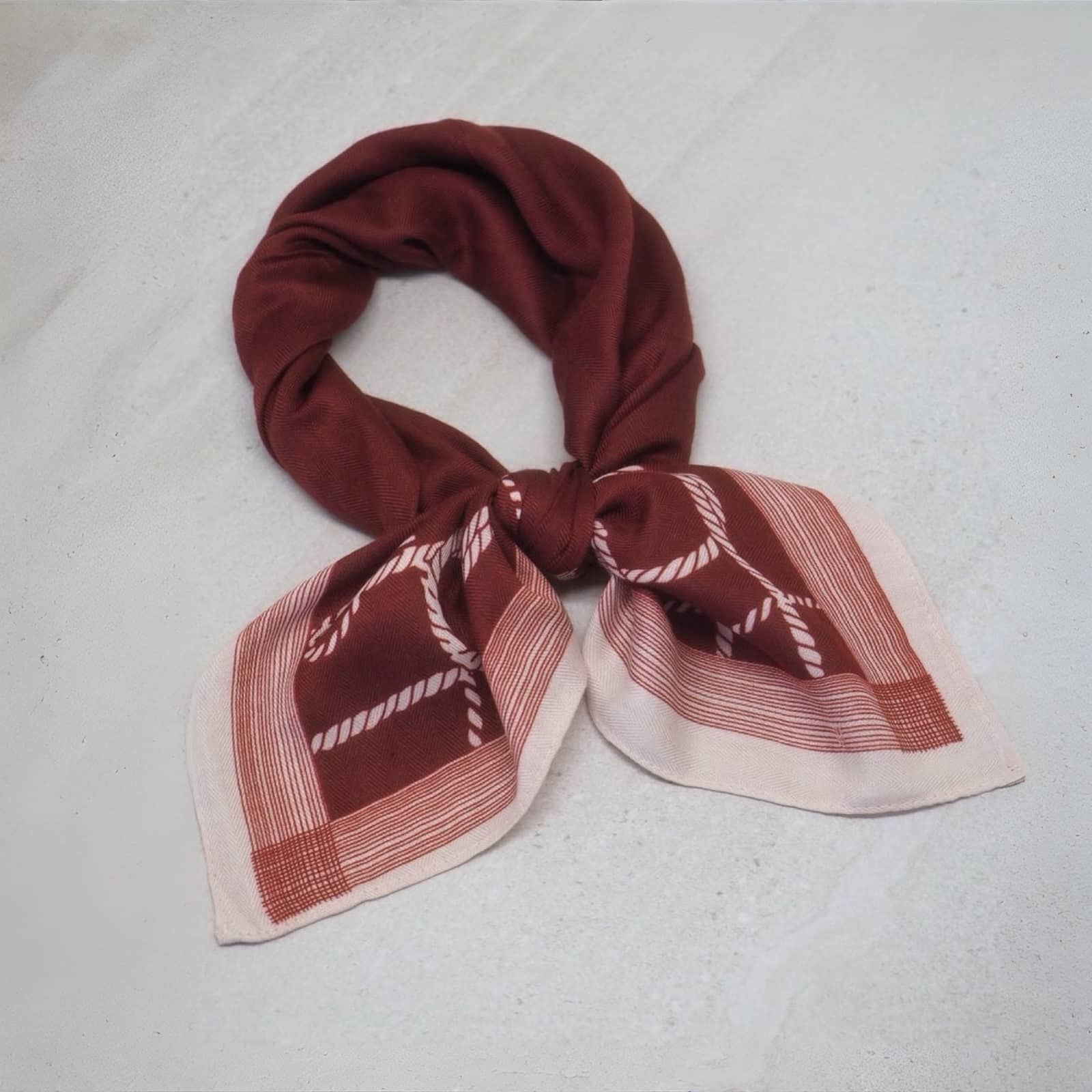 Lunt skjerf bordeaux