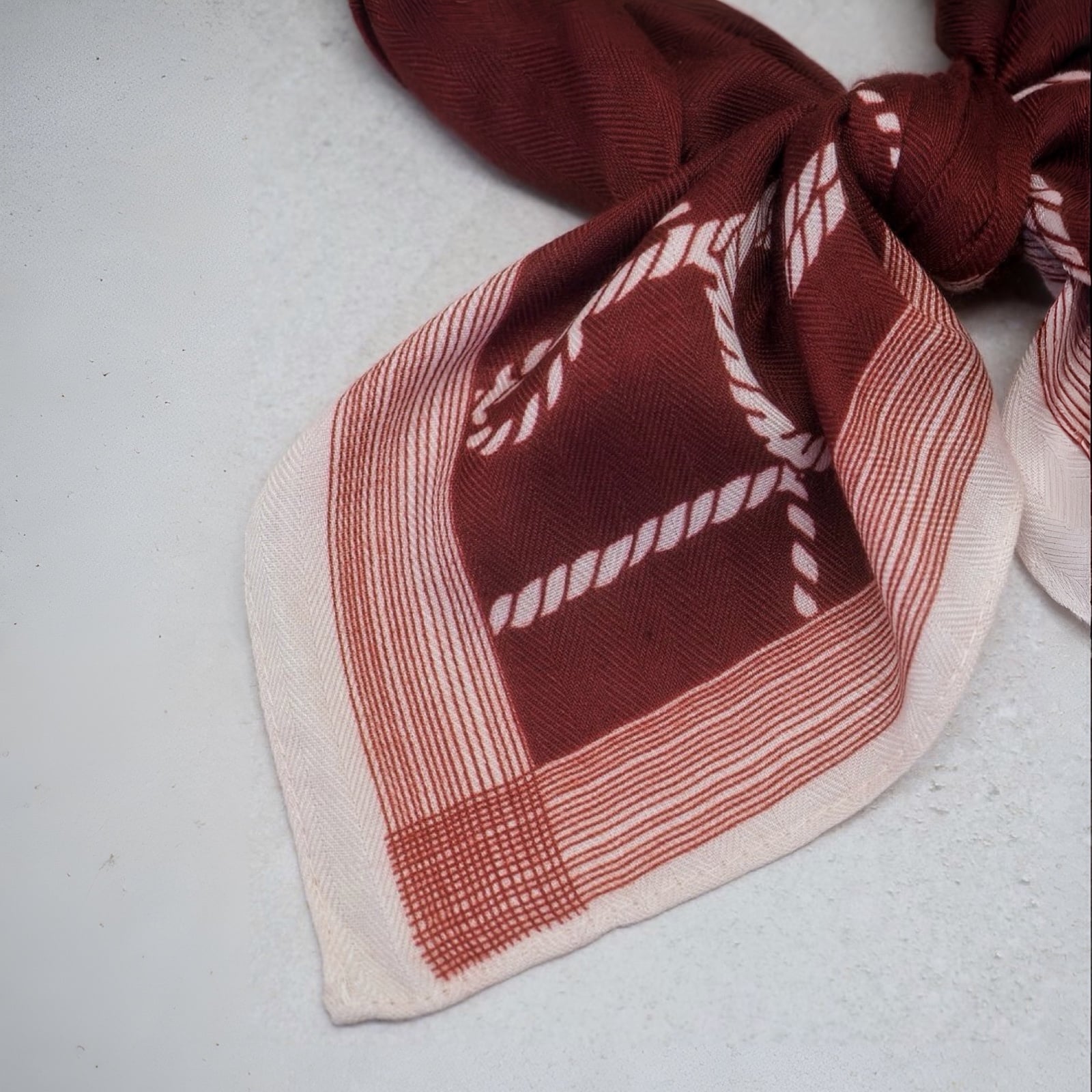 Lunt skjerf bordeaux