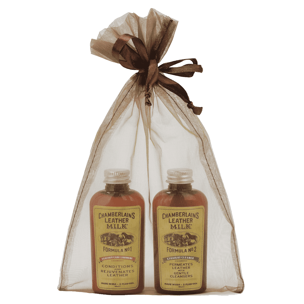 Chamberlans Leather Milk minisett no 1 og 2 i pose