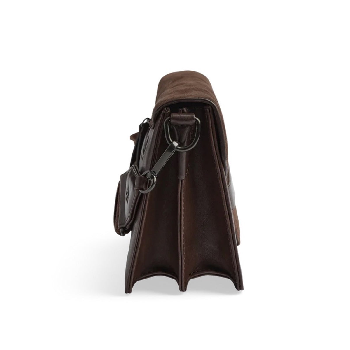 Markberg Arabella Crossbody, semsket lokk