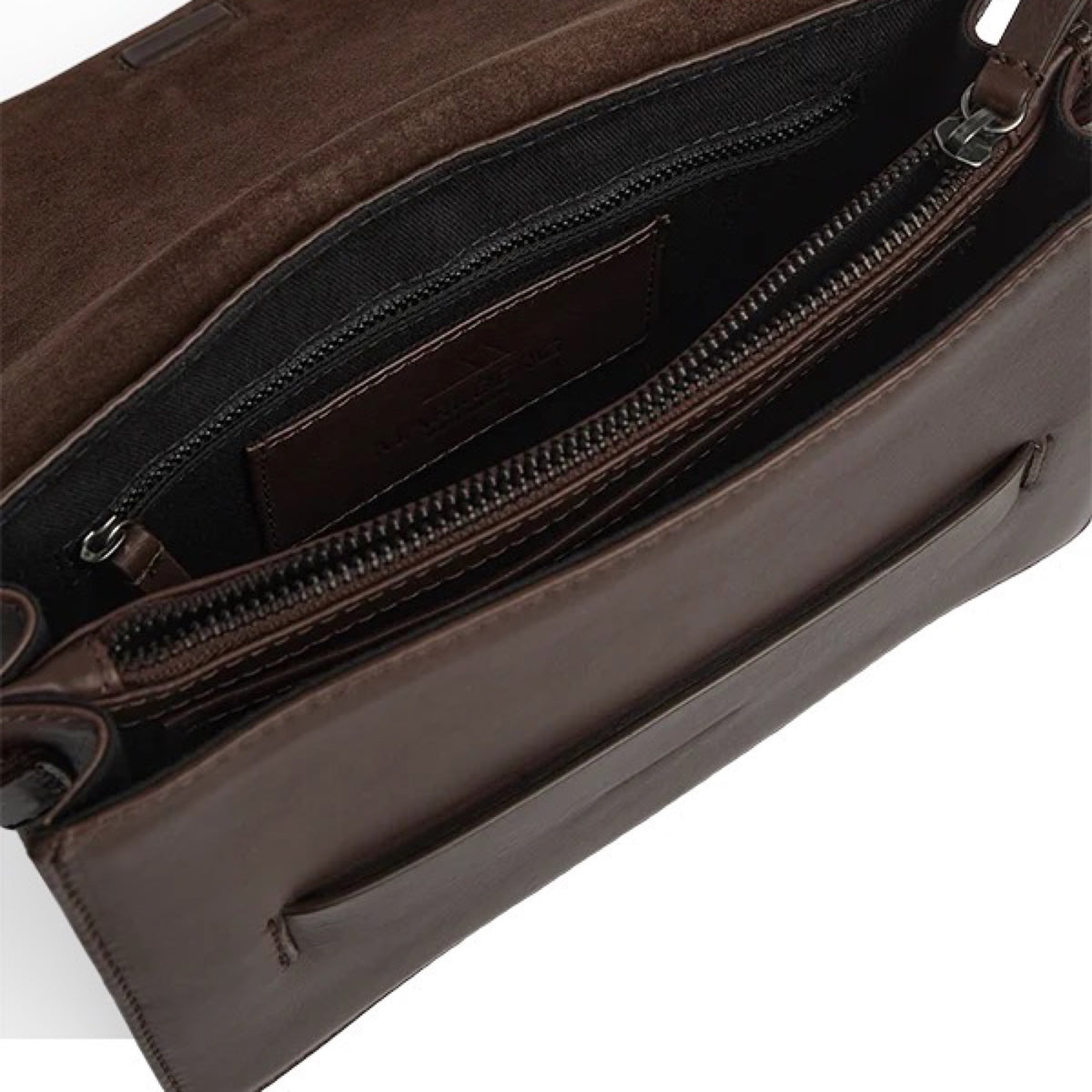 Markberg Arabella Crossbody, semsket lokk