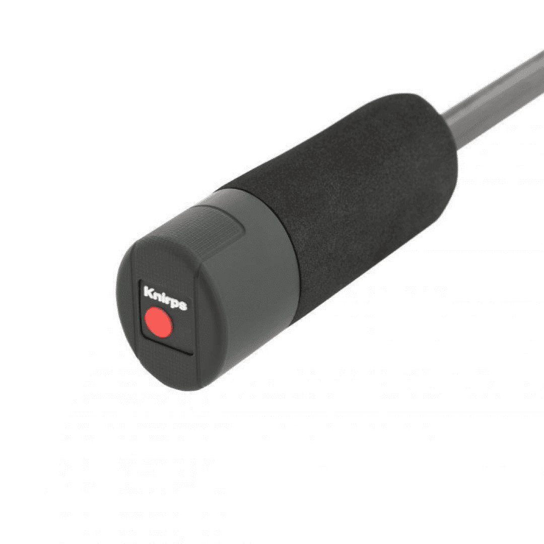 Knirps U.090 - Ultralett stor sammenleggbar 95 209 01001 black