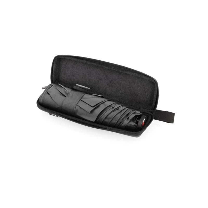 Knirps X4U Ultra Light Slim Manual Black, Dry Case