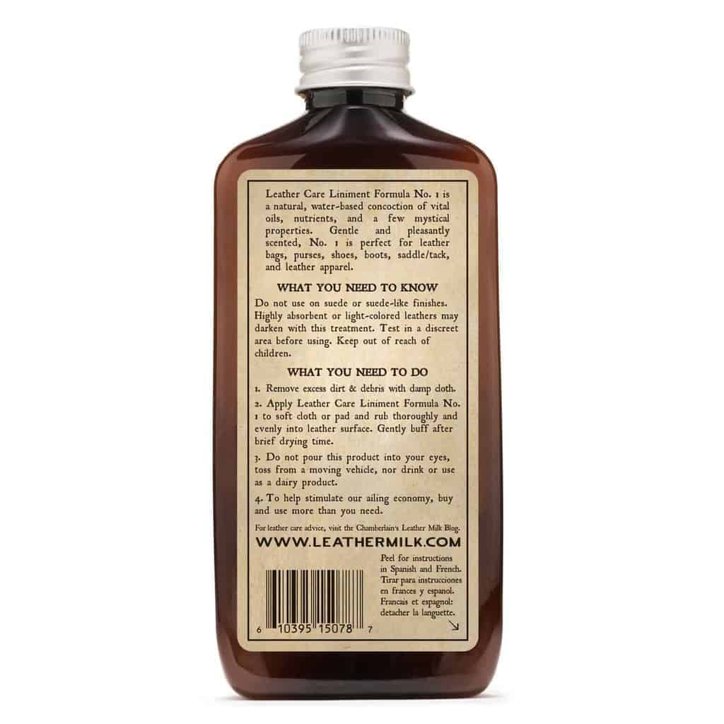 Chamberlain's Leather Care Liniment No. 1