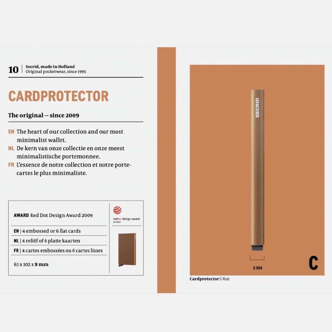 SECRID cardprotector info