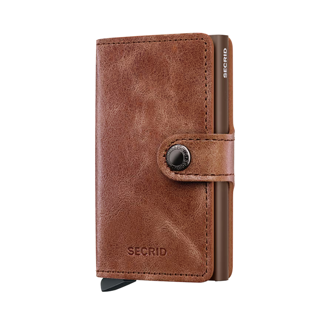 Secrid Miniwallet vintage Cognac-Brown