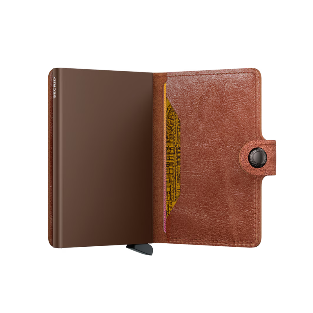 Secrid Miniwallet vintage Cognac-Brown