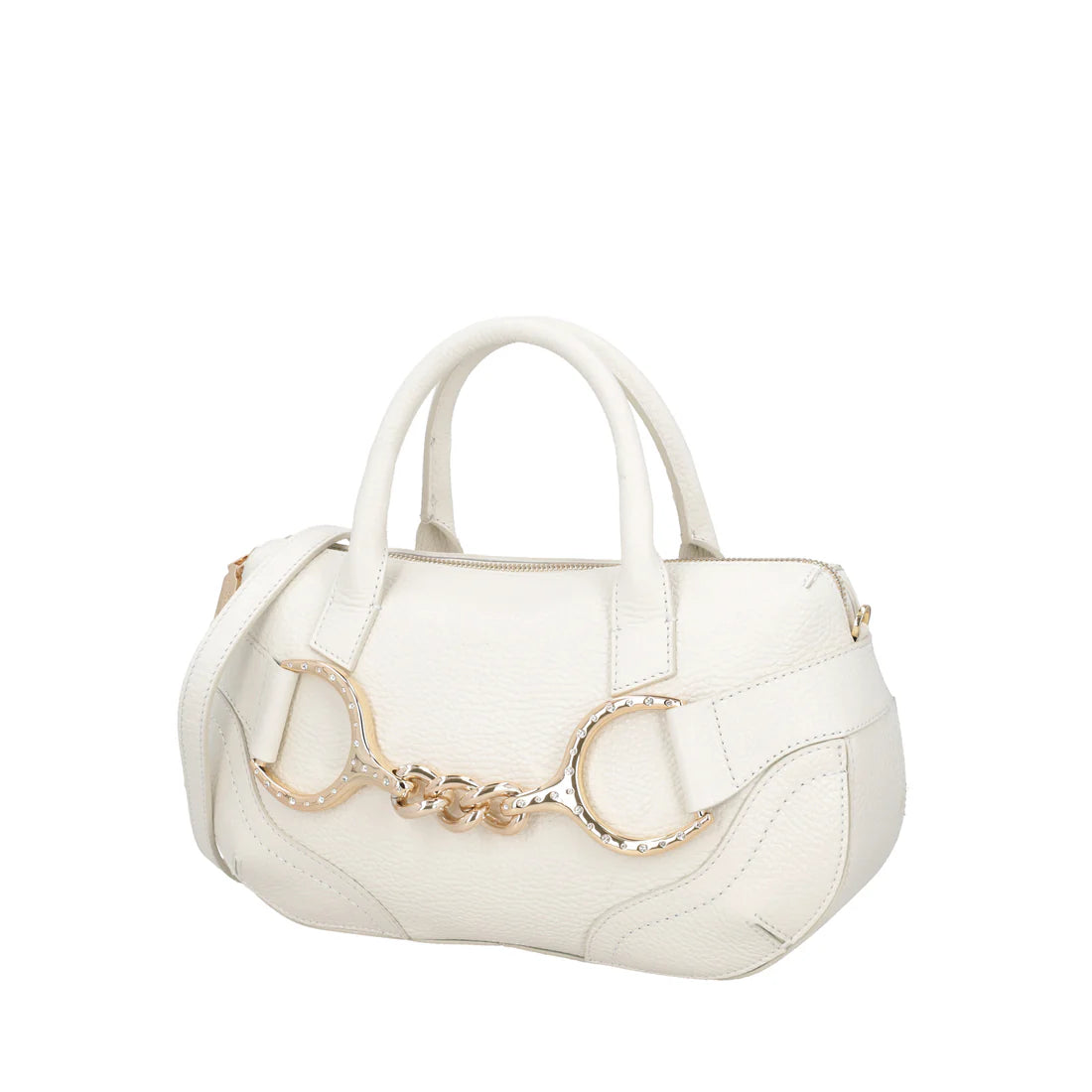 Tosca Blu - Cecilia Boston bag - Ivory