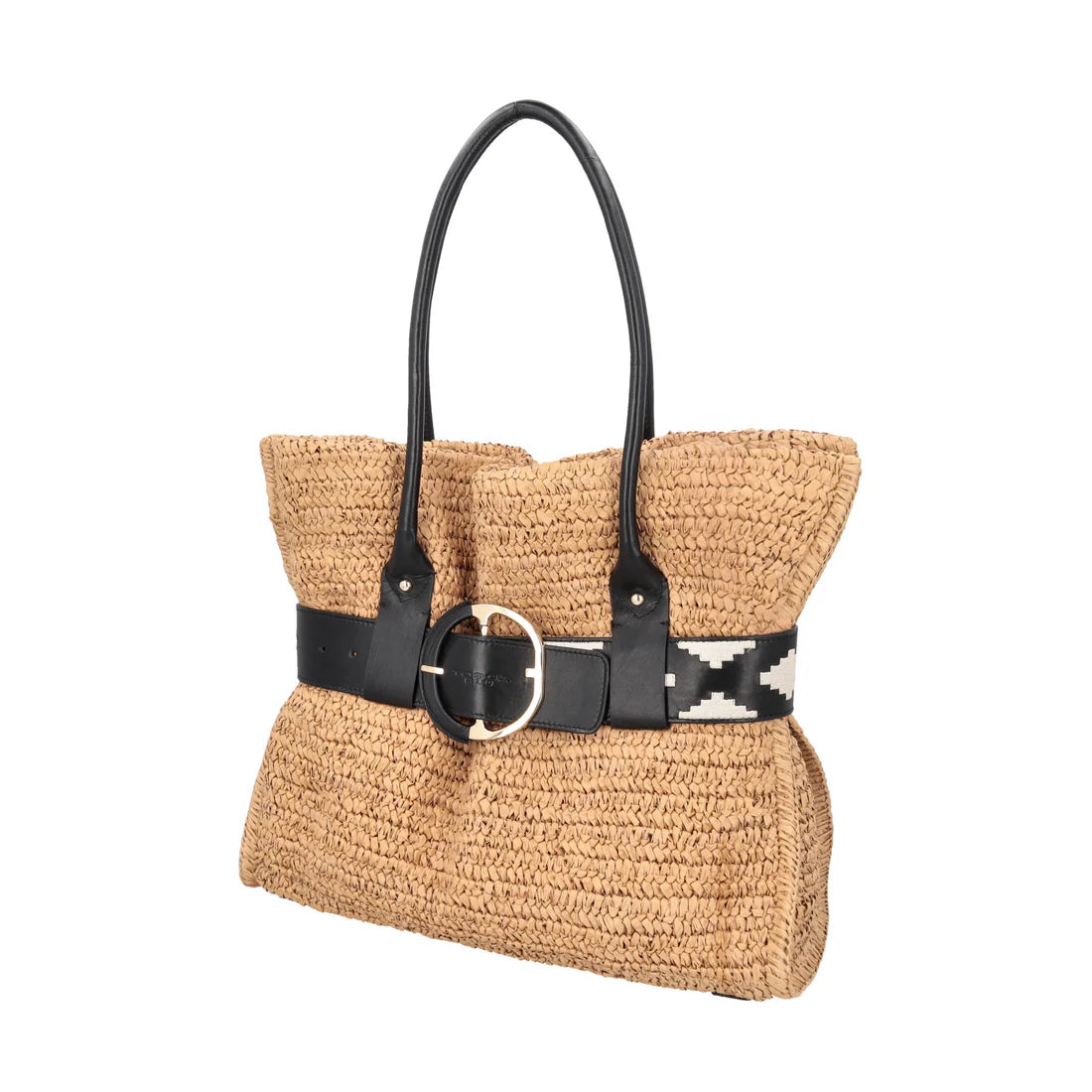 Tosca Blu - Kenya Shopping bag - Rafia