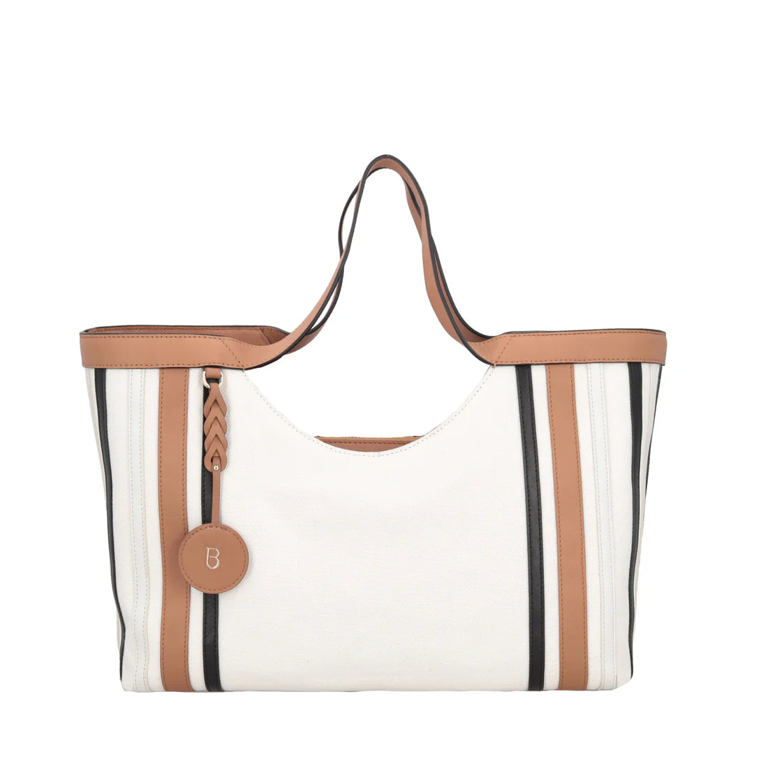 Tosca Blu - Portofino Canvas bag - Biscuit