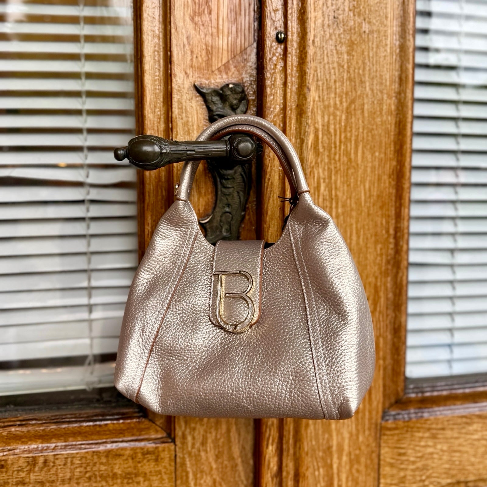 Tosca Blu - Brera mini bag - Gull