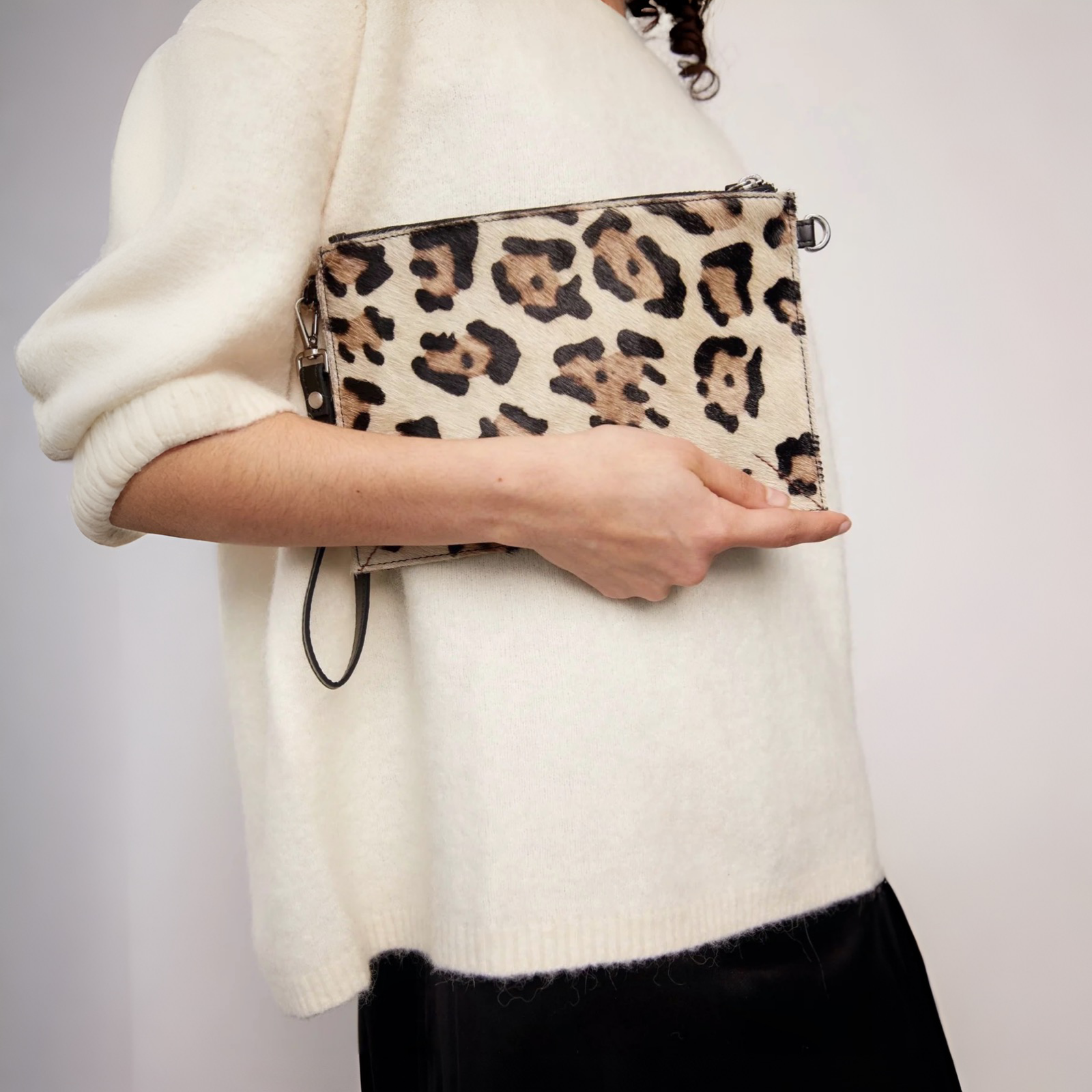 ADAX Molino Combi Clutch Randi | Snow Leo