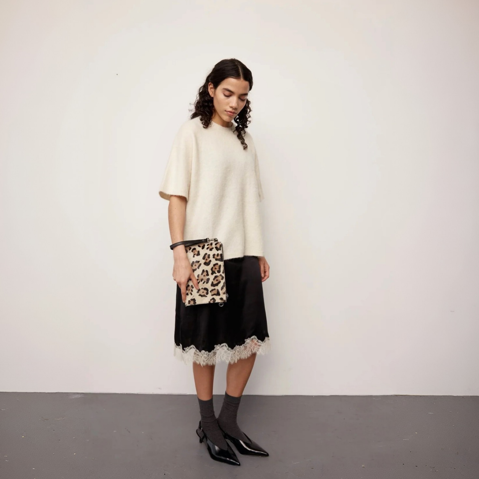 ADAX Molino Combi Clutch Randi | Snow Leo