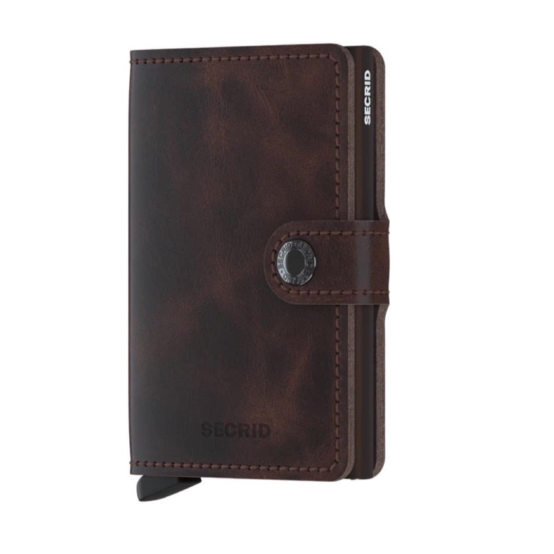 SECRID Miniwallet Vintage Chocolate