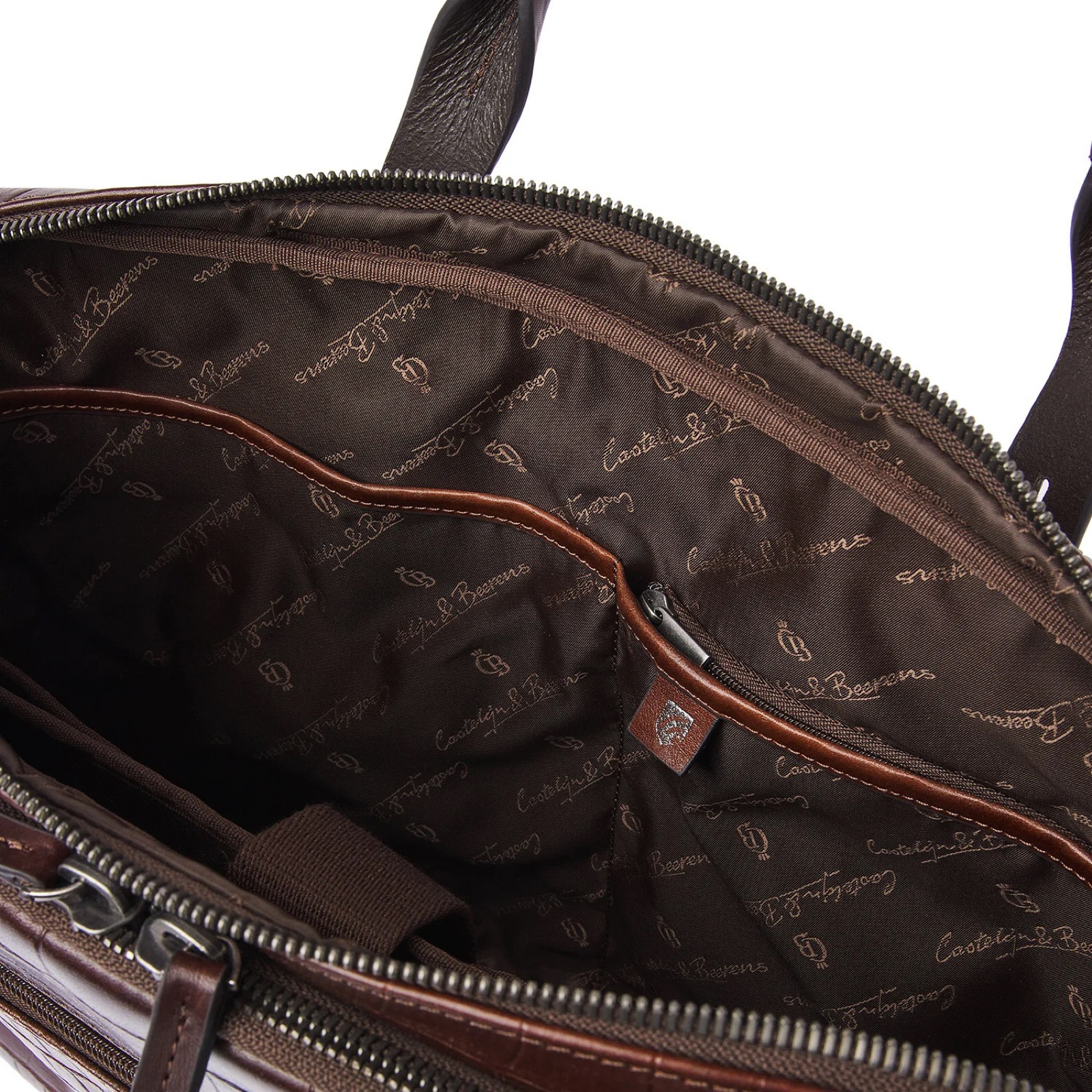Castelijn & Beerens Jules Laptop Bag 15,6", Mocca