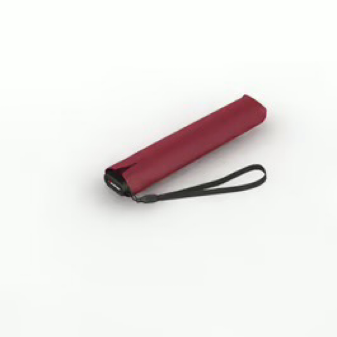 Knirps Ultra Light slim manual Bordeaux