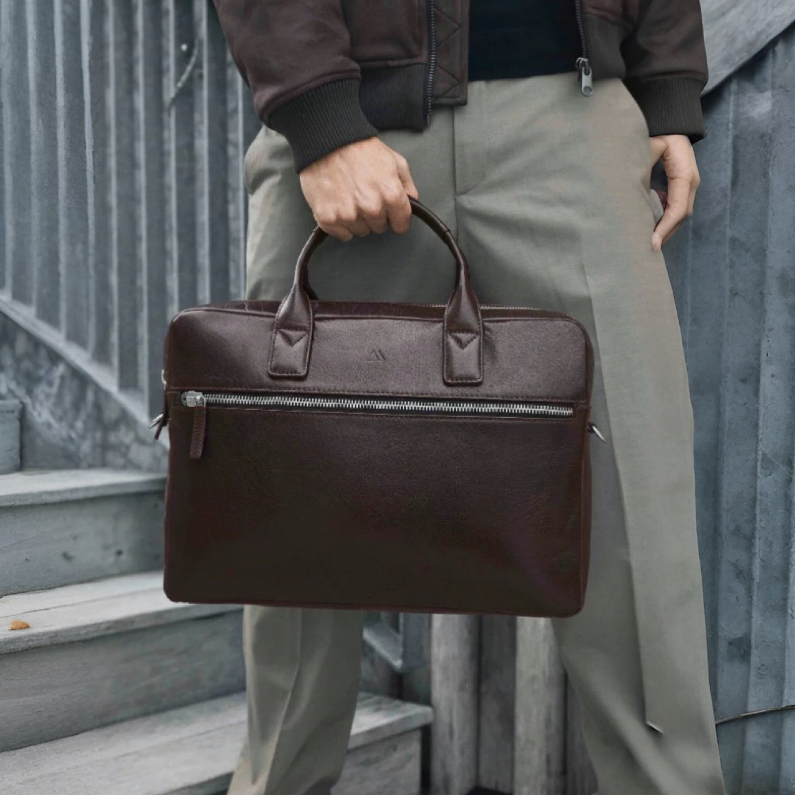 Markberg Kingston Laptop Bag - Buffalo Leather