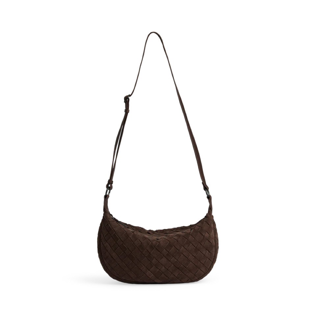 Markberg Muse bag, weave - Dark brown
