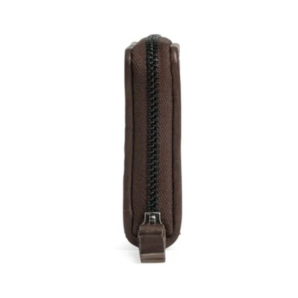 Markberg Selma wallet weave Dark Brown