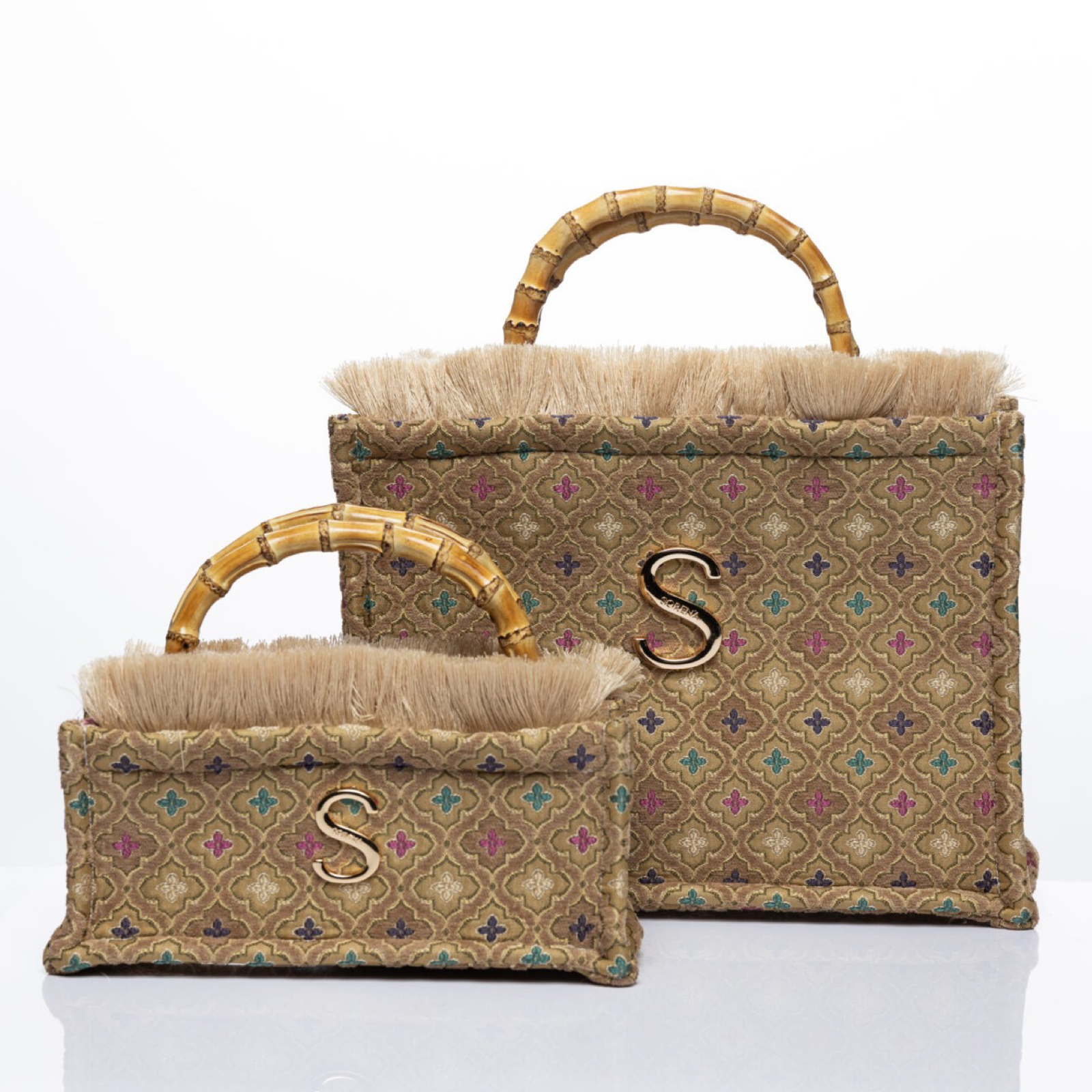 SORENA Thea Mini Bamboo Tote bag
