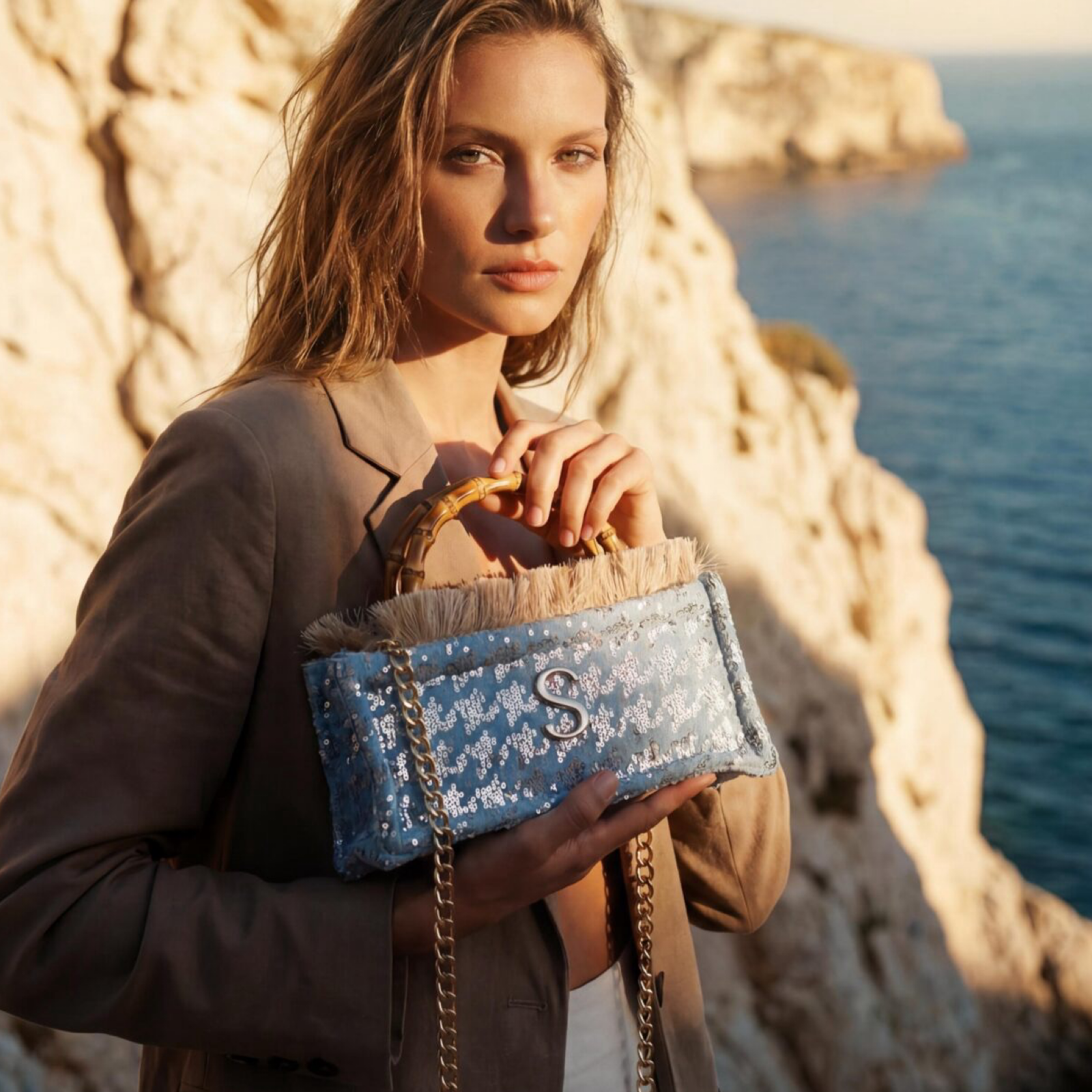 SORENA Tritani Mini Bamboo Tote bag