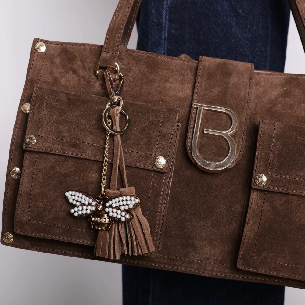 Tosca Blu - Janet keyring Dark Brown