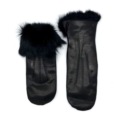 125-10C Damevotter, helforet kaninpels