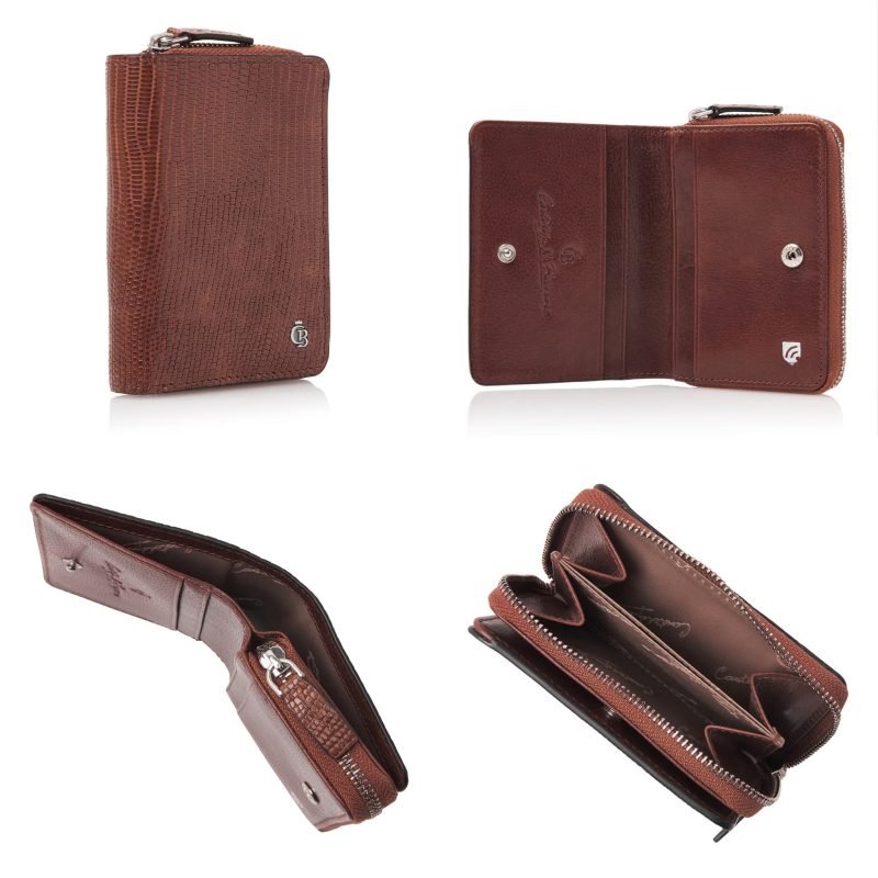 Castelijn & Beerens 4 CARD LADIES WALLET RFID | cognac