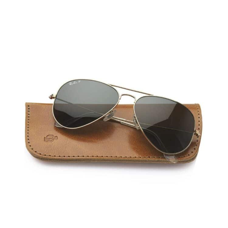 59 0007 Castelijn & Beerens Glasses Case cognac sunglasses