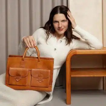 6133 ReDesigned By Dixie Feline burned tan jobbveske pcveske dame