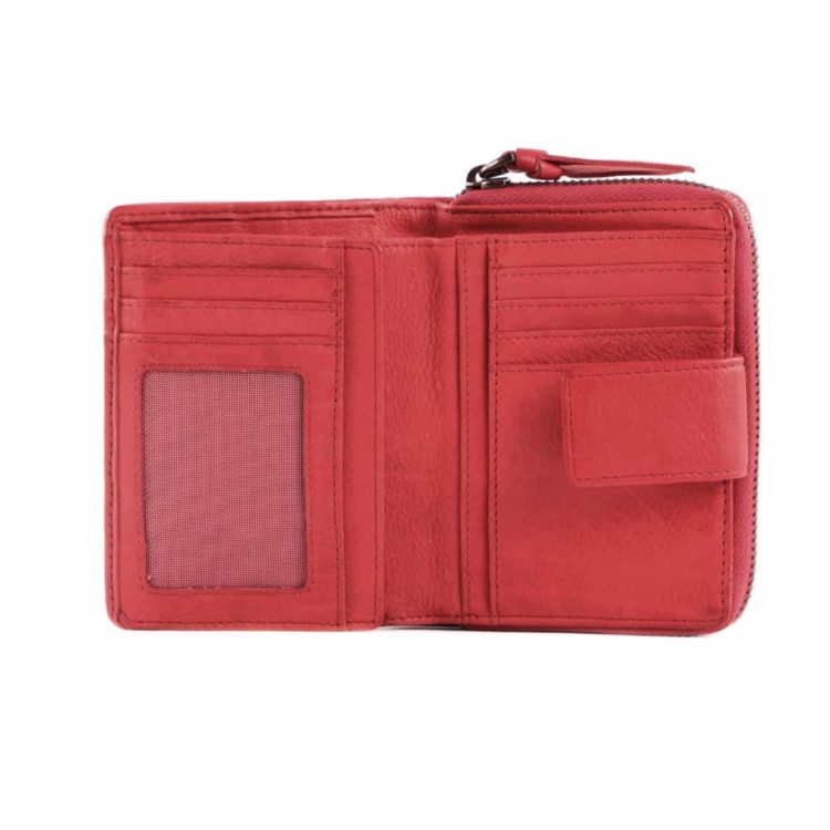 1160 Picard Lara Wallet, flettet lommebok i skinn