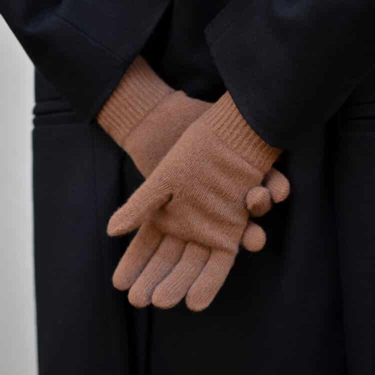 HESTRA Ladies´ Cashmere Glove Camel