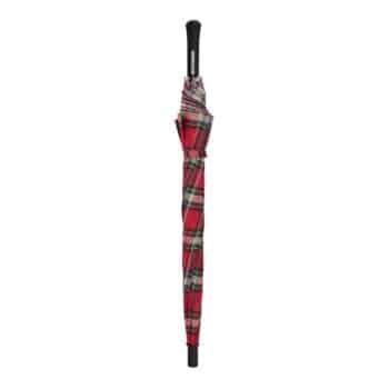 Doppler Modern Art Automatic Check Karo Red Classic Umbrella