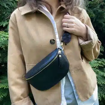Skinn-bumbag