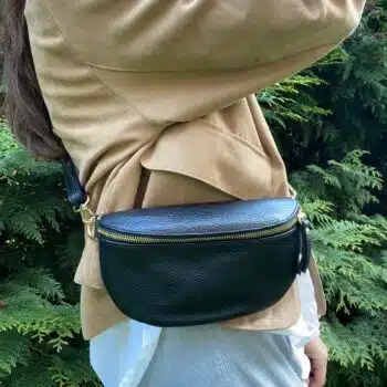 Skinn-bumbag