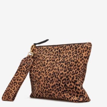 TREATS Svea Beauty Clutch - Leopard