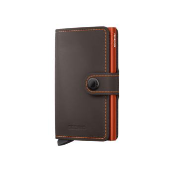 SECRID Miniwallet Matte Truffle Orange