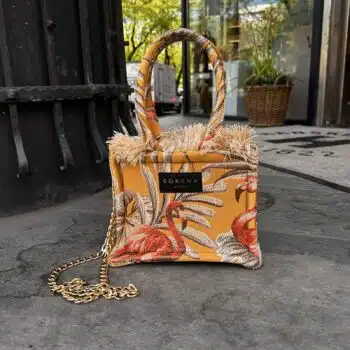 SORENA Isla Yellow Mini Tote Bag