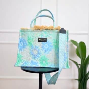 SORENA Coral Medium Tote Bag