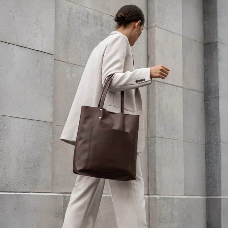 5455ANT Markberg Antonella Shopper Dark brown_1