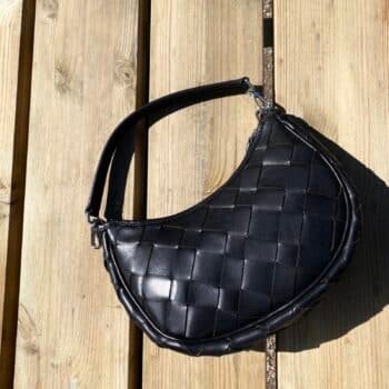 Markberg Helia Crossbody bag, Woven black