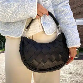 Markberg Helia Crossbody bag, Woven black