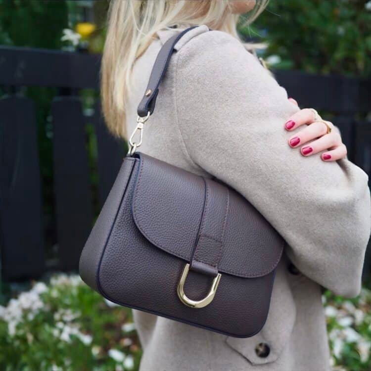 7D charlotte skinnveske mørkebrun _2
